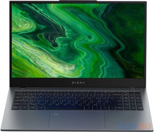 Ноутбук DIGMA PRO Fortis M 15.6, IPS, Intel Core i3 10110U 2.1ГГц, 2-ядерный, 16ГБ DDR4, 512ГБ SSD, Intel UHD Graphics, Windows 11 Professional