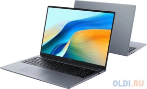 Ноутбук Huawei MateBook D 16 MCLG-X Core i5 13420H 16Gb SSD1Tb Intel UHD Graphics 16 IPS (1920x1200) Windows 11 grey space WiFi BT Cam (53014BKU