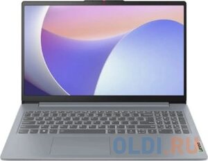 Ноутбук lenovo ideapad 3 slim 15IAH8 15.6 1920x1080/intel core i5-12450H/RAM 8гб/SSD 512гб/intel UHD graphics/ENG|RUS/DOS/серый/1.62 кг 83ER006X