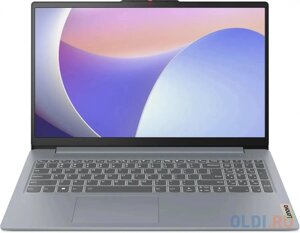 Ноутбук lenovo ideapad 3 slim 15IRH8 15.6 1920x1080/intel core i5-13420H/RAM 16гб/SSD 512гб/intel UHD graphics/ENG|RUS/DOS arctic grey 1.62 кг 8