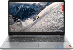 Ноутбук lenovo IP1 15ALC7 15.6 FHD, AMD R5-5500U, 8gb, 512gb SSD, no OS, серый (82R400B4rm)