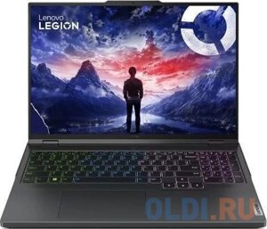 Ноутбук/ lenovo legion pro 5 16IRX9 16(2560x1600 IPS)/intel core i7 14650HX (2.2ghz)/32768mb/1024ssdgb/nodvd/ext: nvidia geforce RTX4060(8192mb)/C