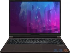 Ноутбук osio cyberline C160i-001 core i5 12600H 16gb SSD512gb nvidia geforce RTX 3050 6gb 16 IPS WUXGA (1920x1200) noos brown wifi BT cam 3410ma