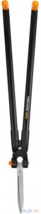 Ножницы для травы и живой изгороди Fiskars PowerLever GS53 черный/оранжевый (1001565)
