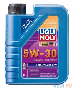 НС-синтетическое моторное масло LiquiMoly Leichtlauf HC 7 5W30 1 л 8541