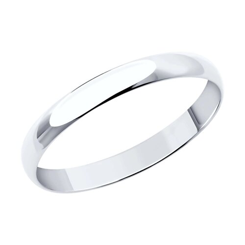 Обручальное кольцо SOKOLOV из серебра