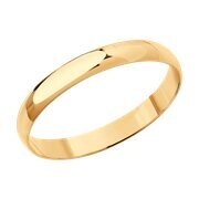 Обручальное кольцо SOKOLOV из золота, 3,5 мм