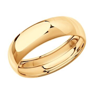 Обручальное кольцо SOKOLOV из золота , 5 мм