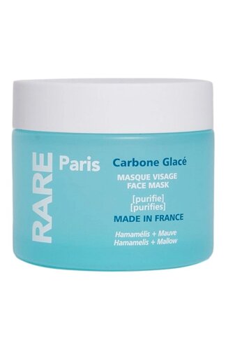 Очищающая и отшелушивающая маска для лица Carbone Glacé80ml) Rare Paris