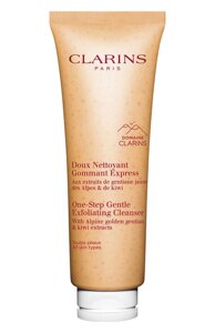 Очищающий пенящийся крем с отшелушивающим эффектом Doux Nettoyant Gommant Express (125ml) Clarins