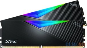 Оперативная память для компьютера A-data lancer RGB DIMM 32gb DDR5 5200 mhz AX5u5200C3816G-dclarbk