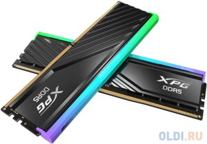 Оперативная память для компьютера ADATA XPG lancer blade RGB black DIMM 32gb DDR5 6000 mhz AX5u6000C3016G-dtlabrbk