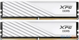 Оперативная память для компьютера ADATA XPG lancer blade white DIMM 32gb DDR5 6400 mhz AX5u6400C3216G-dtlabwh