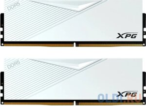 Оперативная память для компьютера ADATA XPG lancer DIMM 16gb DDR5 5200 mhz AX5u5200C388G-dclawh