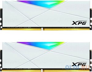 Оперативная память для компьютера ADATA XPG spectrix D50 RGB DIMM 16gb DDR4 3200 mhz AX4u32008G16A-DW50