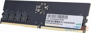 Оперативная память для компьютера apacer AU16GHB48ctbbgh DIMM 16gb DDR5 4800 mhz AU16GHB48ctbbgh