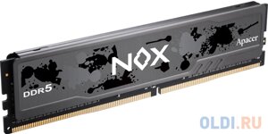 Оперативная память для компьютера apacer NOX DIMM 16gb DDR5 5200 mhz AH5u16G52C522MBAA-1