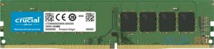 Оперативная память для компьютера Crucial CB8GU3200 DIMM 8Gb DDR4 3200 MHz CB8GU3200