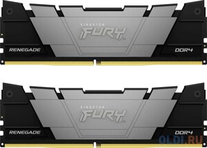 Оперативная память для компьютера Kingston Fury Renegade DIMM 16Gb DDR4 4000 MHz KF440C19RB2K2/16