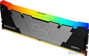 Оперативная память для компьютера Kingston Fury Renegade RGB DIMM 16Gb DDR4 3200 MHz KF432C16RB12A/16