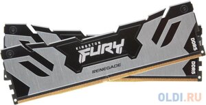 Оперативная память для компьютера Kingston FURY Renegade Silver DIMM 32Gb DDR5 6400 MHz KF564C32RSK2-32