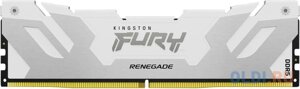 Оперативная память для компьютера Kingston Fury Renegade White DIMM 16Gb DDR5 6000 MHz KF560C32RW-16