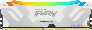 Оперативная память для компьютера Kingston Fury Renegade White RGB DIMM 16Gb DDR5 6000 MHz KF560C32RWA-16