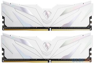 Оперативная память для компьютера Netac Shadow S White DIMM 16Gb DDR4 3200 MHz NTSSD4P32DP-16W