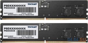 Оперативная память для компьютера Patriot Signature DIMM 32Gb DDR5 5600 MHz PSD532G5600K