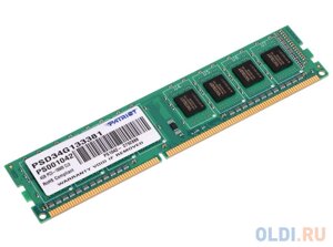 Оперативная память для компьютера Patriot Signature Line DIMM 4Gb DDR3 1333 MHz PSD34G133381