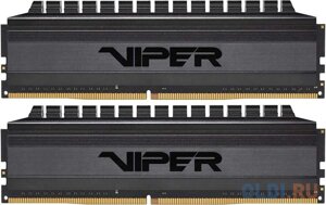 Оперативная память для компьютера Patriot Viper 4 Blackout DIMM 32Gb DDR4 3200 MHz PVB432G320C6K