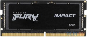 Оперативная память для ноутбука Kingston FURY Impact SO-DIMM 8Gb DDR5 4800 MHz KF548S38IB-8