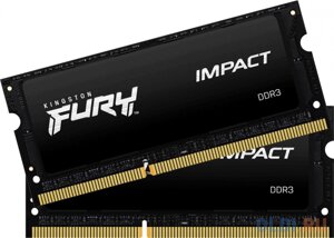 Оперативная память для ноутбука Kingston FURY Impact SO-DIMM 16Gb DDR3L 1866 MHz KF318LS11IBK2/16