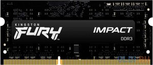 Оперативная память для ноутбука Kingston FURY Impact SO-DIMM 8Gb DDR3L 1866 MHz KF318LS11IB/8