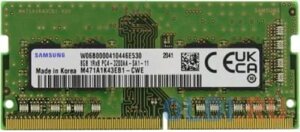 Оперативная память для ноутбука samsung M471A2k43EB1-CWED0 SO-DIMM 16gb DDR4 3200 mhz M471A2k43EB1-CWED0