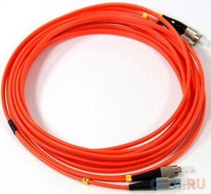 Оптический шнур FC-FC, UPC, MM (многомодовый), Duplex, VCOM VDU101-5M