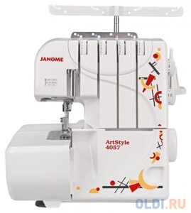 Оверлок Janome Artstyle 4057 белый