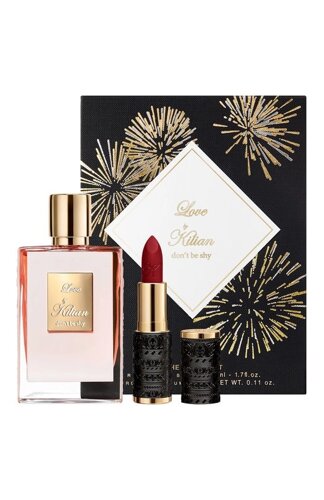 Парфюмерный набор Love, don't be shy + помада Le Rouge Parfum (50ml) Kilian