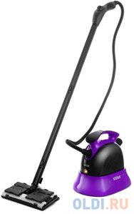 Пароочиститель напольный Kitfort КТ-9102-1 черный/фиолетовый