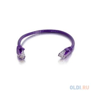 Патч-корд ACD-LPS6az-5DP [ACD-LPS6az-5DP] cat6a SSTP 26AWG 4pair, CU, LSZH, пурпурный, 0.5м