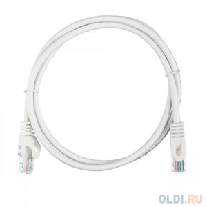 Патч-корд ACD-LPU5c-10W [ACD-LPU5c-10W] cat5e UTP 24AWG 4pair, 7/0.18мм CU белый, 1.0м,741746)