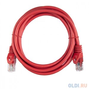 Патч-корд ACD-LPU5e-20R [ACD-LPU5e-20R] cat5e UTP 24AWG 4pair, 7/0.18мм CCA красный, 2.0м,741531)