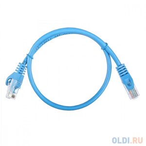 Патч-корд ACD-LPU5e-5DL [ACD-LPU5e-5DL] cat5e UTP 24AWG 4pair, 7/0.18мм CCA синий, 0.5м,741395)