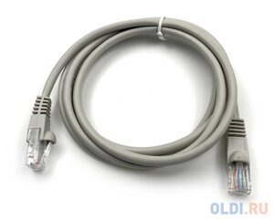 Патч-корд Buro UTP 4 пары cat5E CCA molded 1.5м серый RJ-45 (m)-RJ-45 (m)