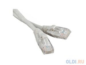 Патч-корд hyperline PC-LPM-UTP-RJ45-RJ45-C5e-0.15M-LSZH-GY cat. 5е 0.15м серый