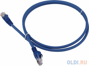 Патч-корд Lanmaster LAN-PC45/U5E-7.0-BL UTP вилка RJ-45-вилка RJ-45 кат. 5е 7м синий LSZH (уп. 1шт)