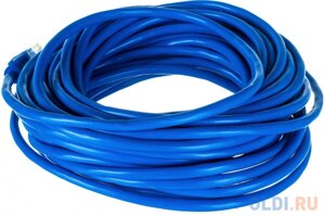 Патч-корд UTP Cablexpert PP12-10M/B кат. 5e, 10м, литой, многожильный (синий)