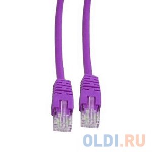 Патч-корд UTP Cablexpert PP12-5M/V кат. 5e, 5м, литой, многожильный (фиолетовый)