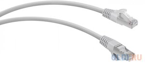 Патч-корд wrline WR-PC-RJ45-FTP-5E-5-GY F/UTP общий экран RJ-45 вил. вилка RJ-45 кат. 5E 5м серый LSZH (уп. 1шт)