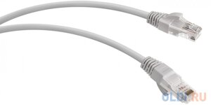 Патч-корд wrline WR-PC-RJ45-UTP-5E-5-GY UTP RJ-45 вил. вилка RJ-45 кат. 5E 5м серый LSZH (уп. 1шт)